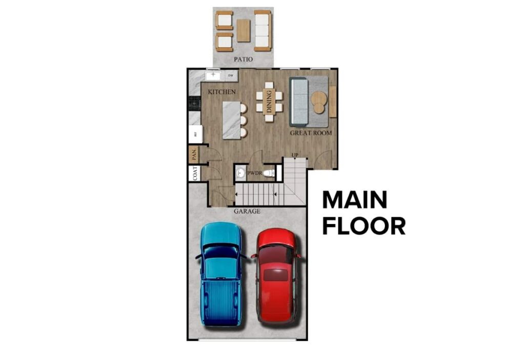 Rockville SF Floor Plan Layout By Comerio Homes