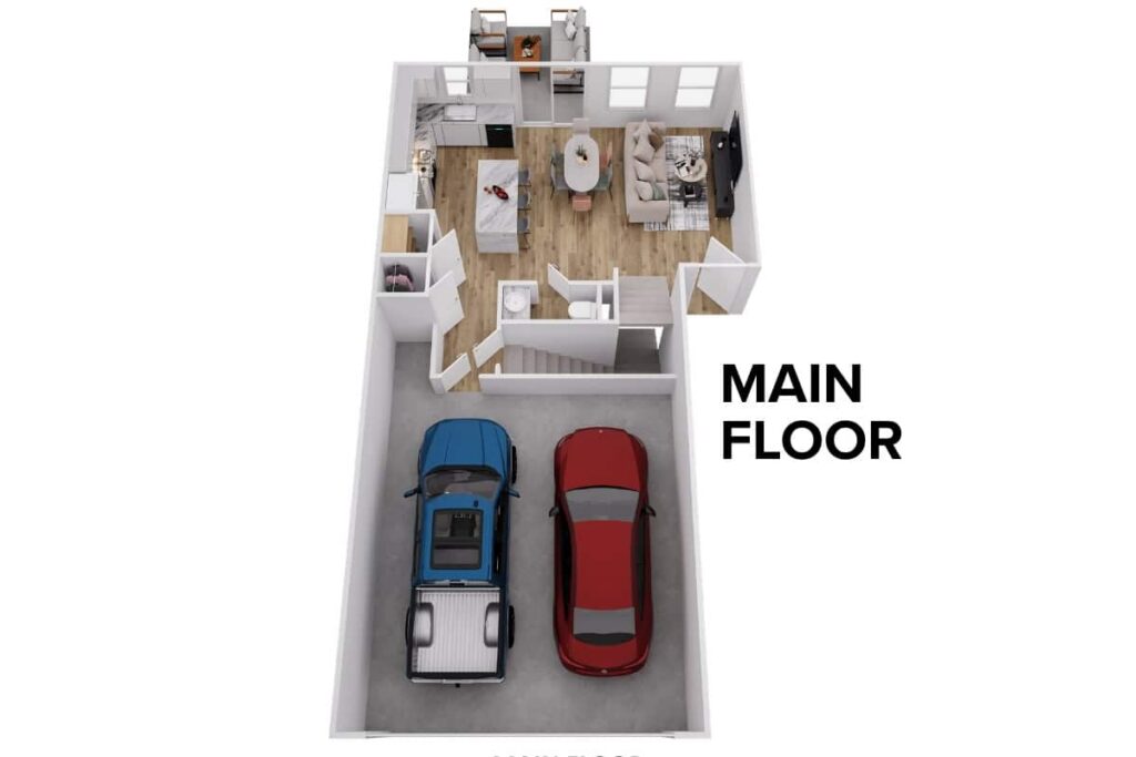 Rockville SF Floor Plan Layout By Comerio Homes