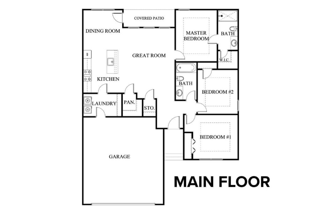 Rosa Floor Plan Layout By Comerio Homes