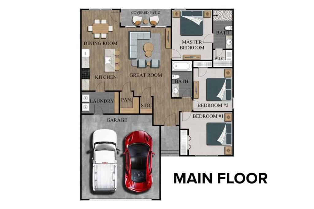 Rosa Floor Plan Layout By Comerio Homes
