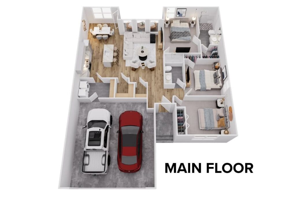 Rosa Floor Plan Layout By Comerio Homes