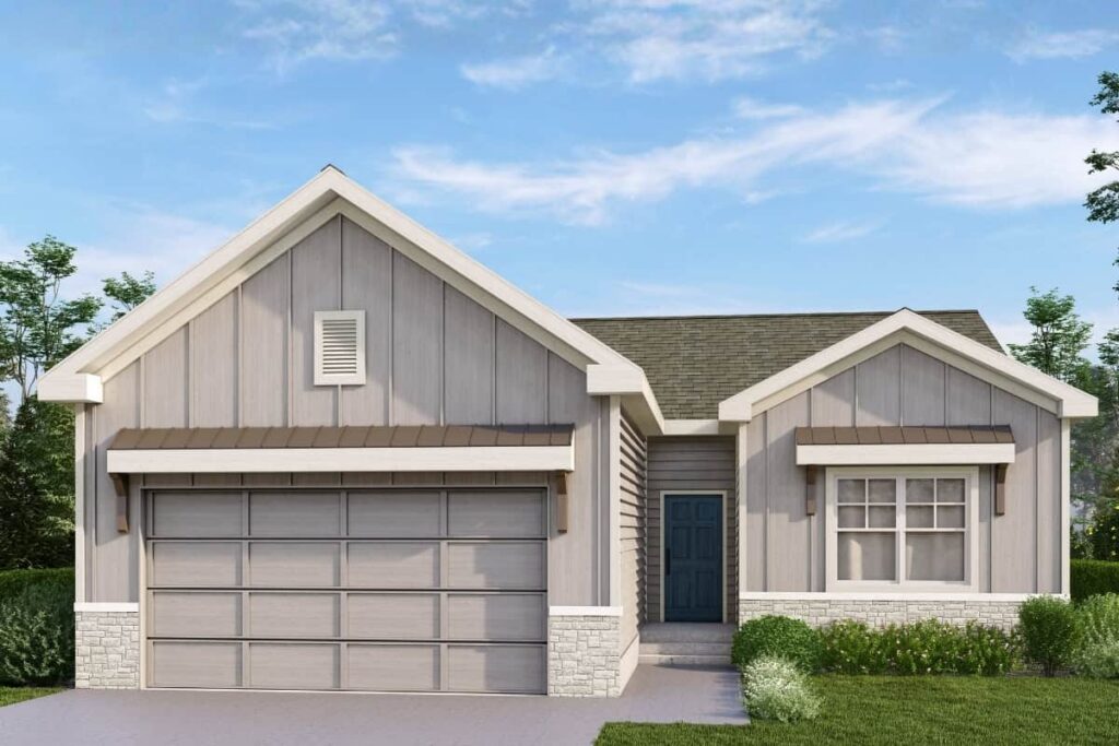 Rosa Exterior Elevation Rendering By Comerio Homes