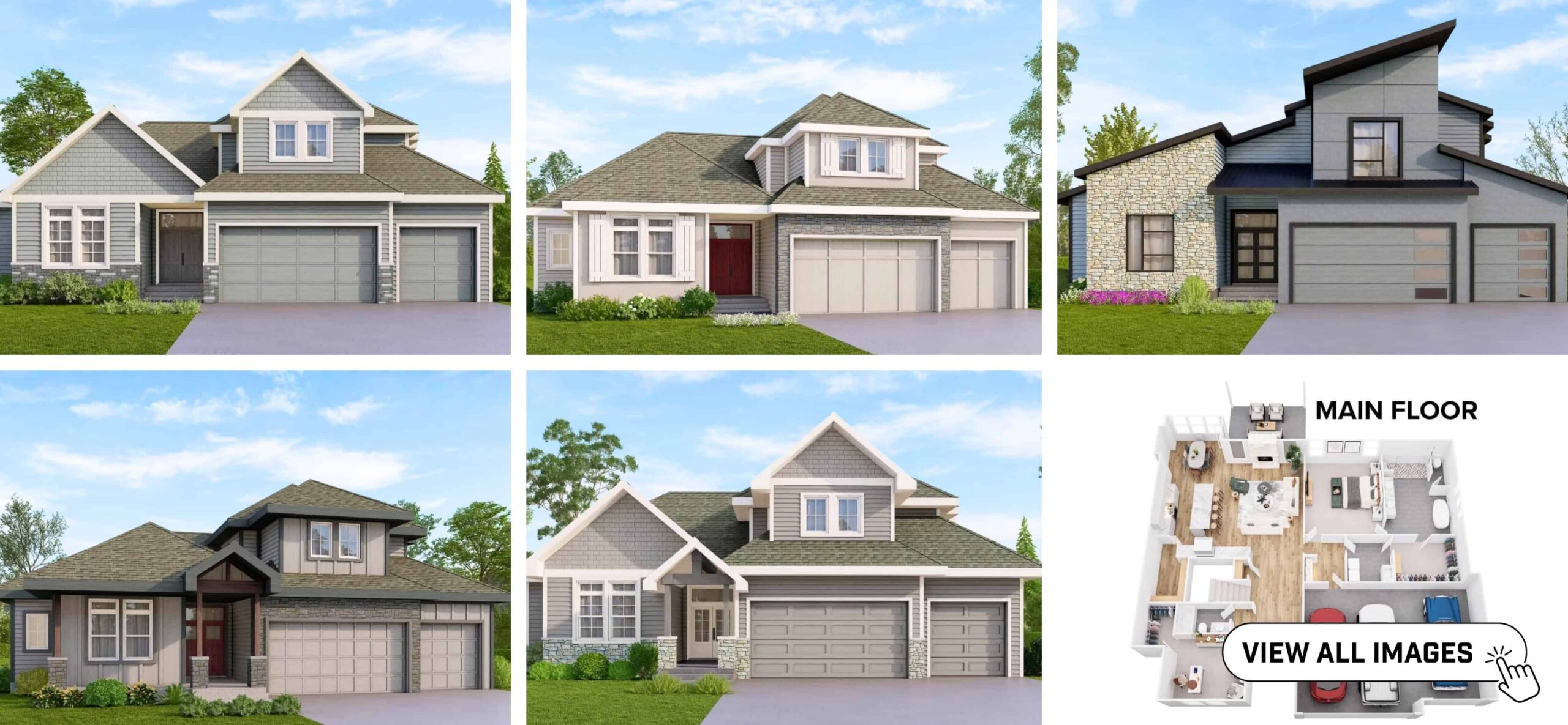 Siena 1.5 floor plan cover grid by Comerio Homes
