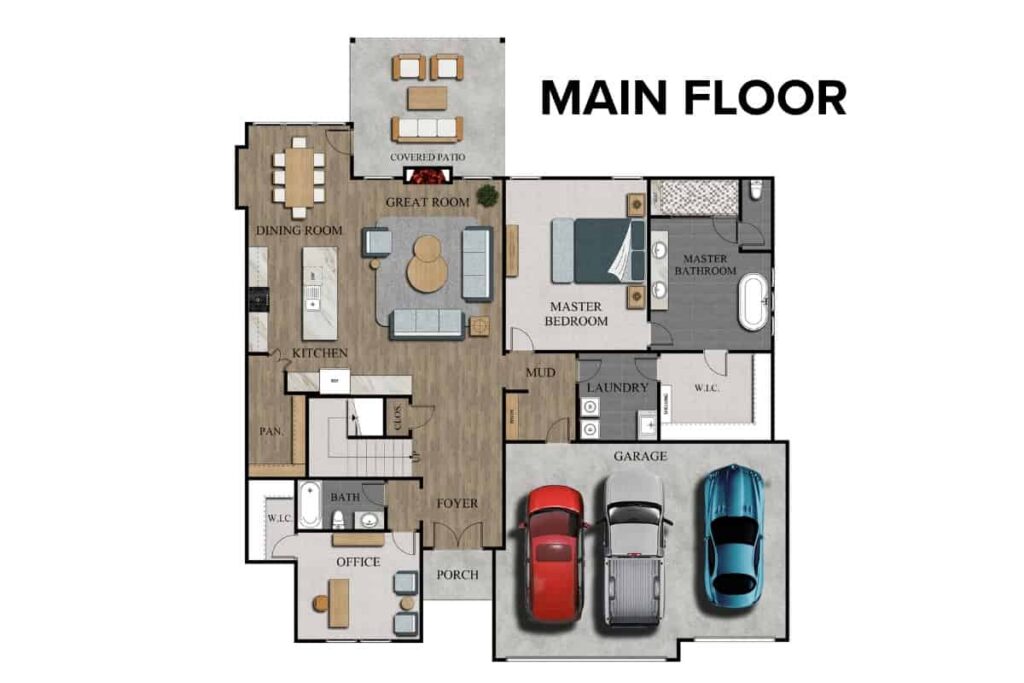 Siena 1.5 Floor Plan Layout By Comerio Homes