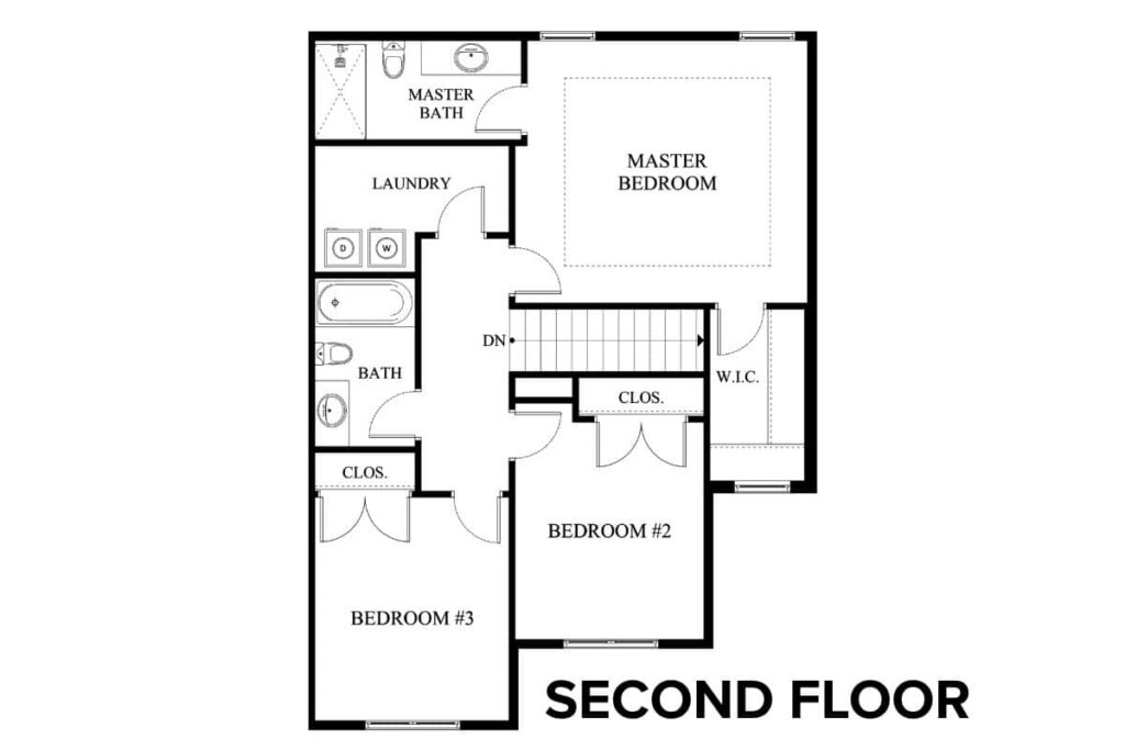 Topaz SF Floor Plan Layout By Comerio Homes
