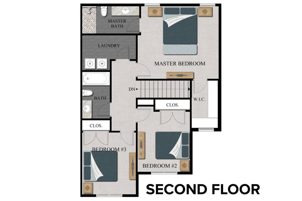 Topaz SF Floor Plan Layout By Comerio Homes