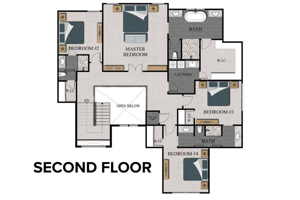 Toscano Floor Plan Layout By Comerio Homes