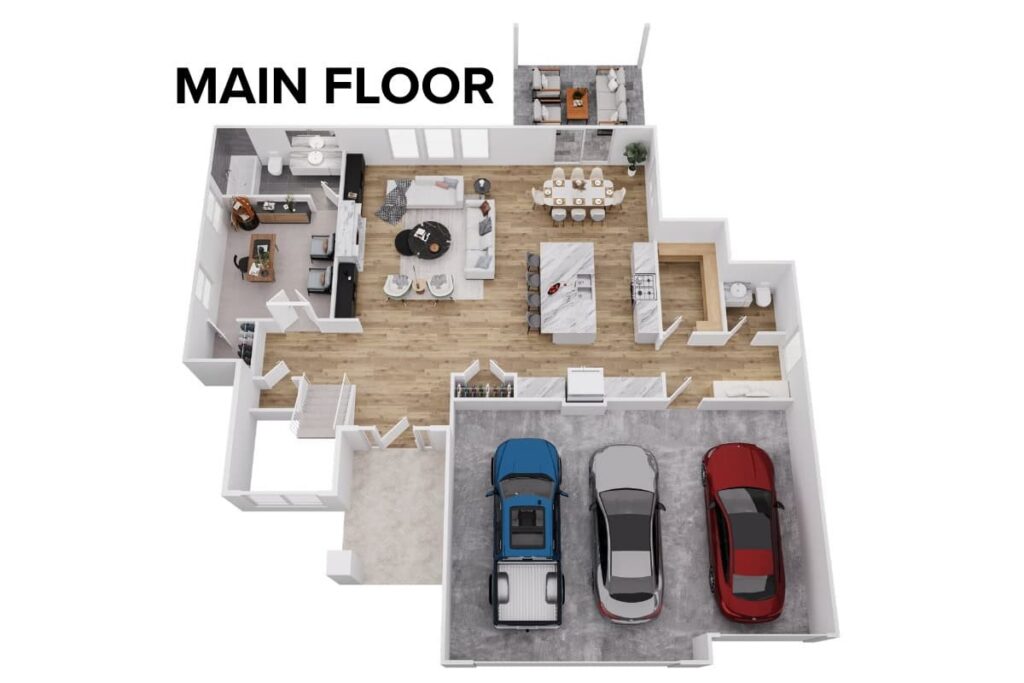 Toscano Floor Plan Layout By Comerio Homes