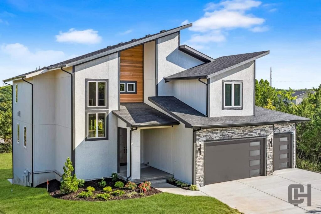 Toscano Home Exterior By Comerio Homes In Northwest Arkansas