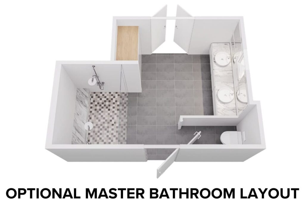 Varese Floor Plan Optional Layout By Comerio Homes