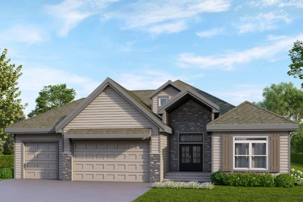 Varese Exterior Elevation Rendering By Comerio Homes