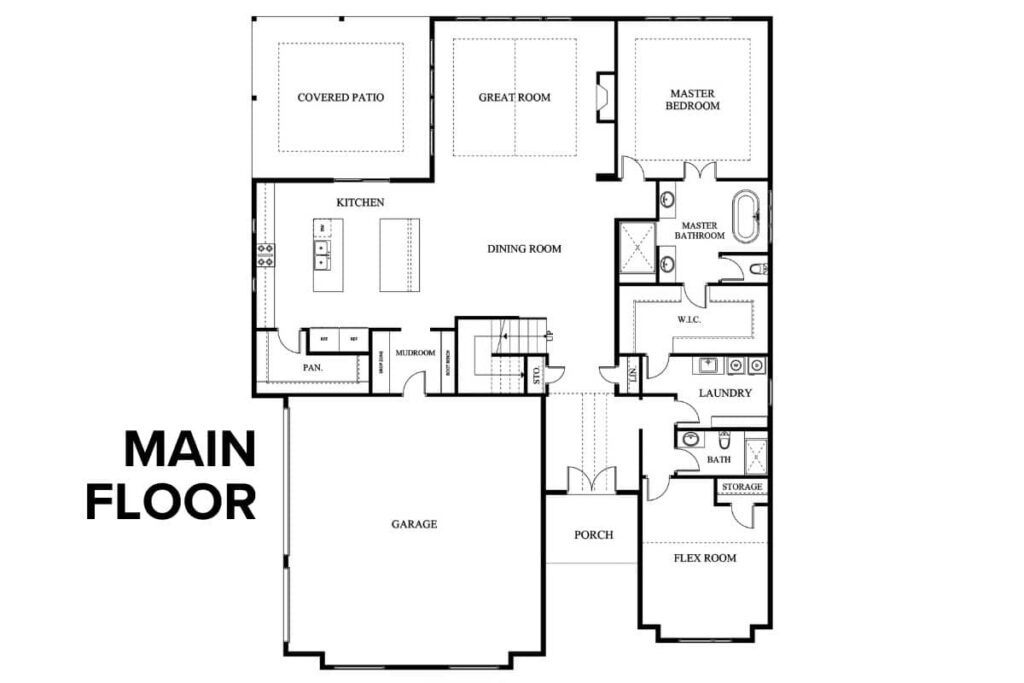 Varese II Side Entry Floor Plan Layout By Comerio Homes