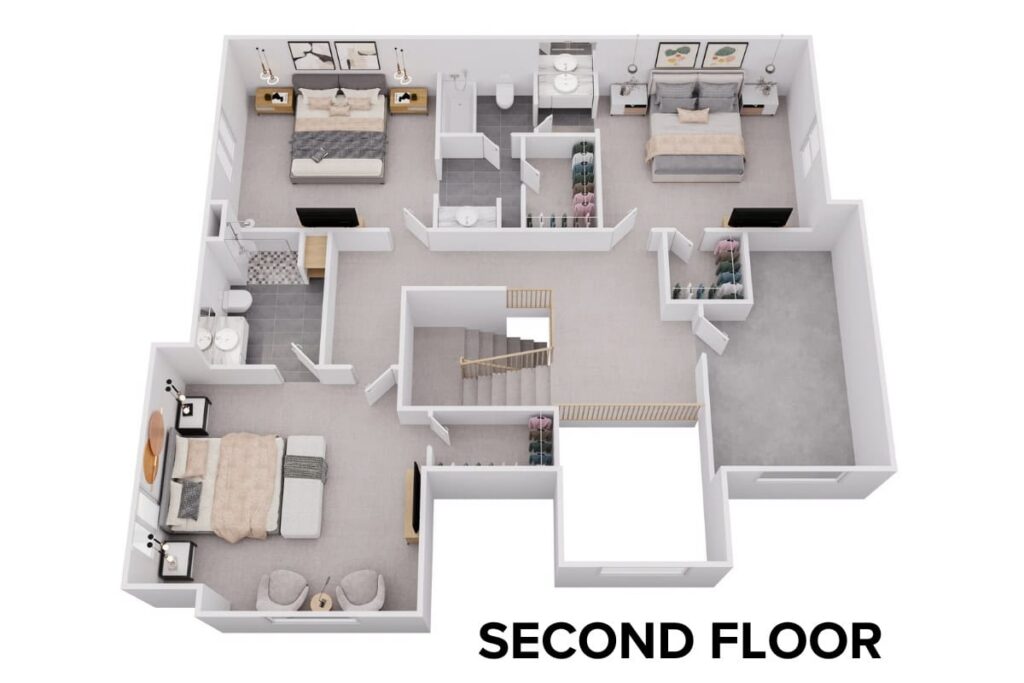 Varese II Side Entry Floor Plan Layout By Comerio Homes