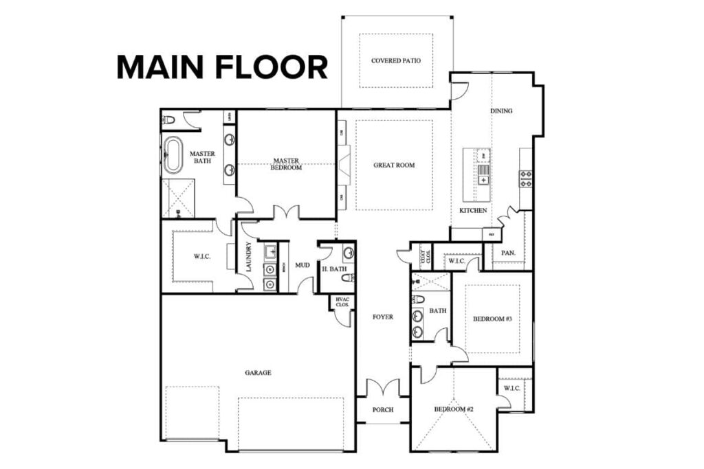 Verona III Floor Plan Layout By Comerio Homes