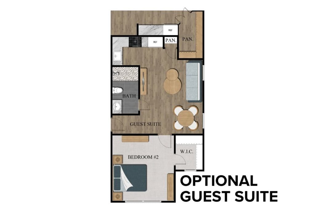Verona III Floor Plan Optional Layout By Comerio Homes