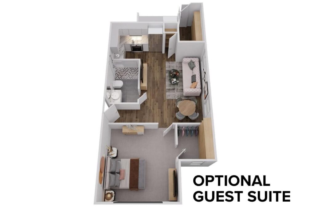 Verona III Floor Plan Optional Layout By Comerio Homes