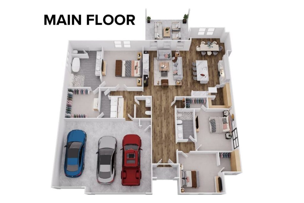 Verona III Floor Plan Layout By Comerio Homes
