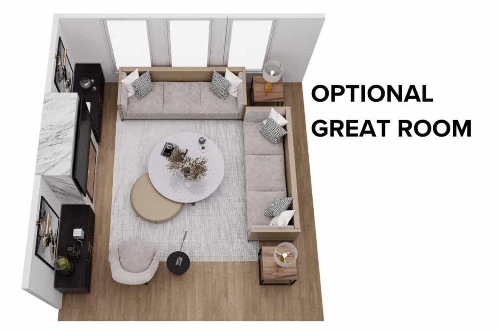 Verona II Optional Great Room Layout