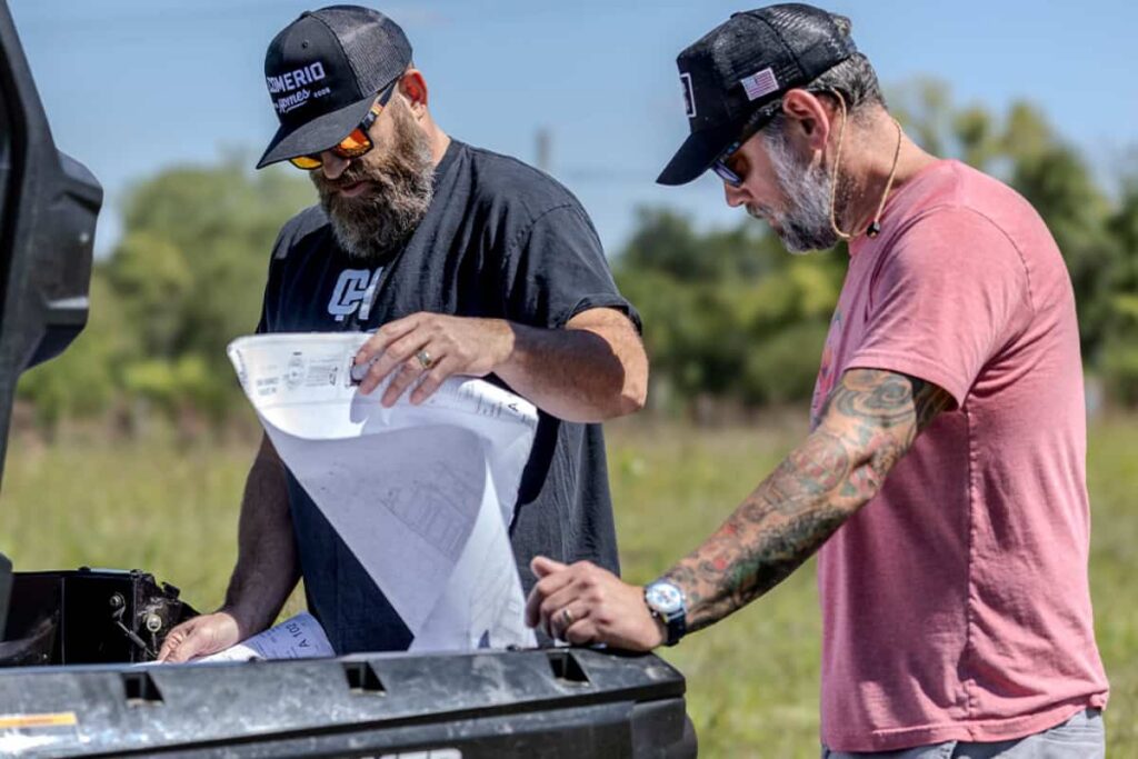 Reviewing Property Layout And Build Plans