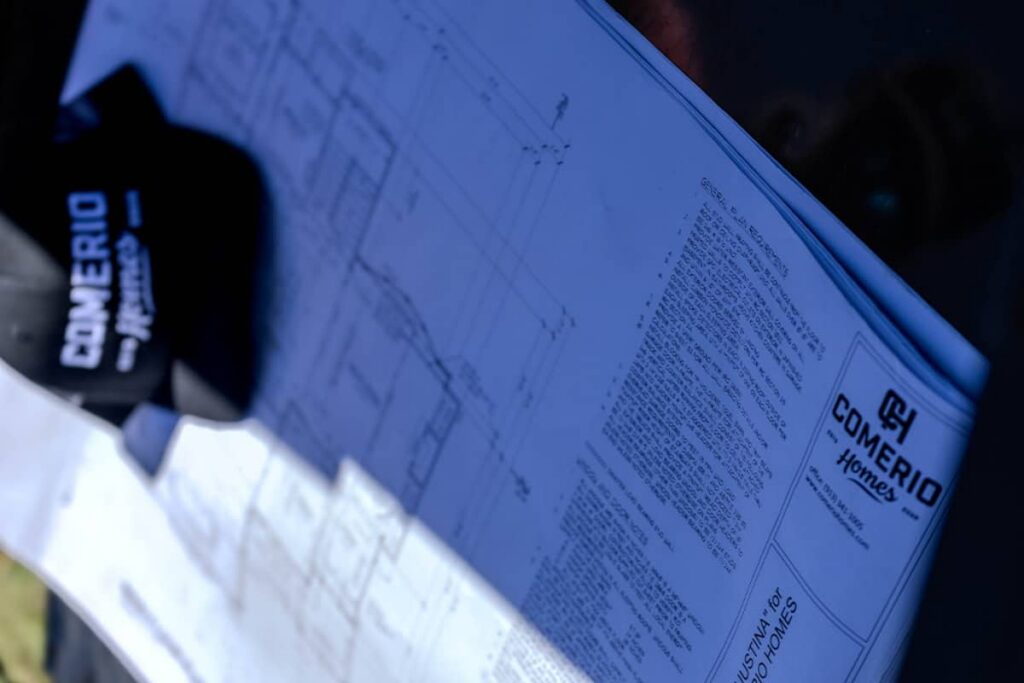 Construction Plans For Custom Home Build