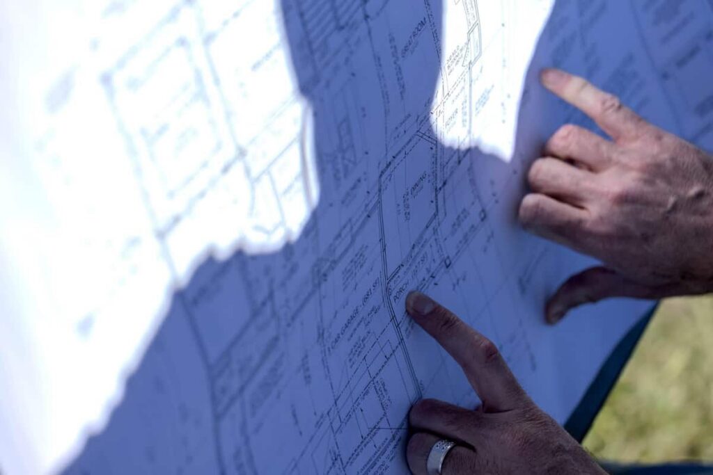 Reviewing Property Layout And Build Plans