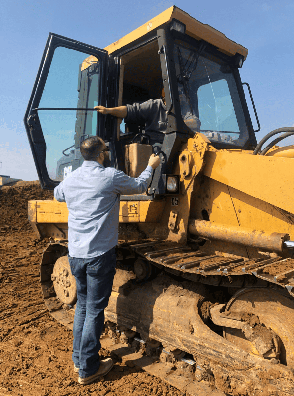 Excavation And Site Preparation For New Home Construction