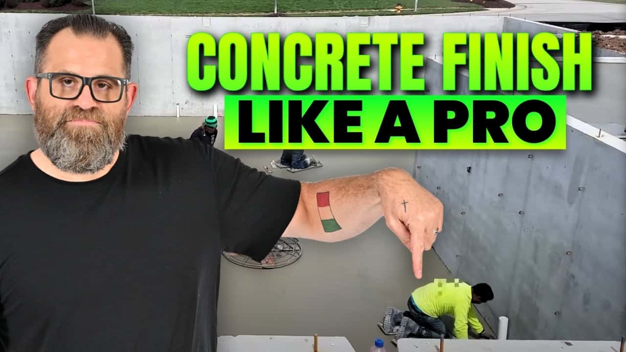 How To Achieve A Professional Concrete Finish