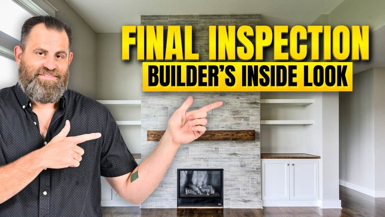 Builder Walkthrough During Final Home Inspection