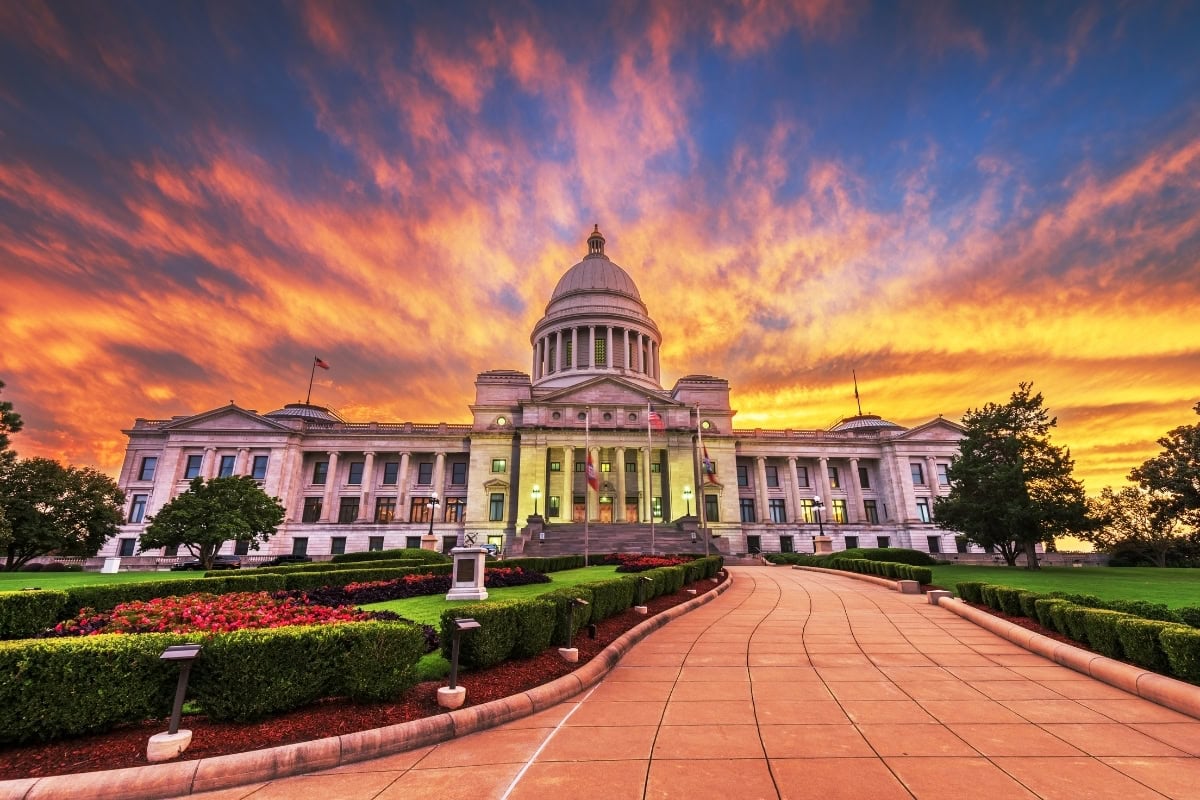 Arkansas Capitol Bell Monument