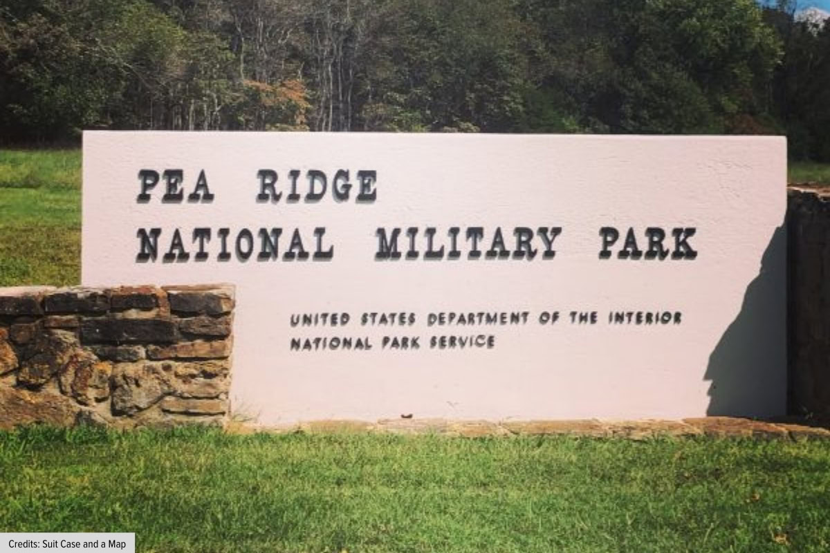 Pea Ridge National Military Park open field