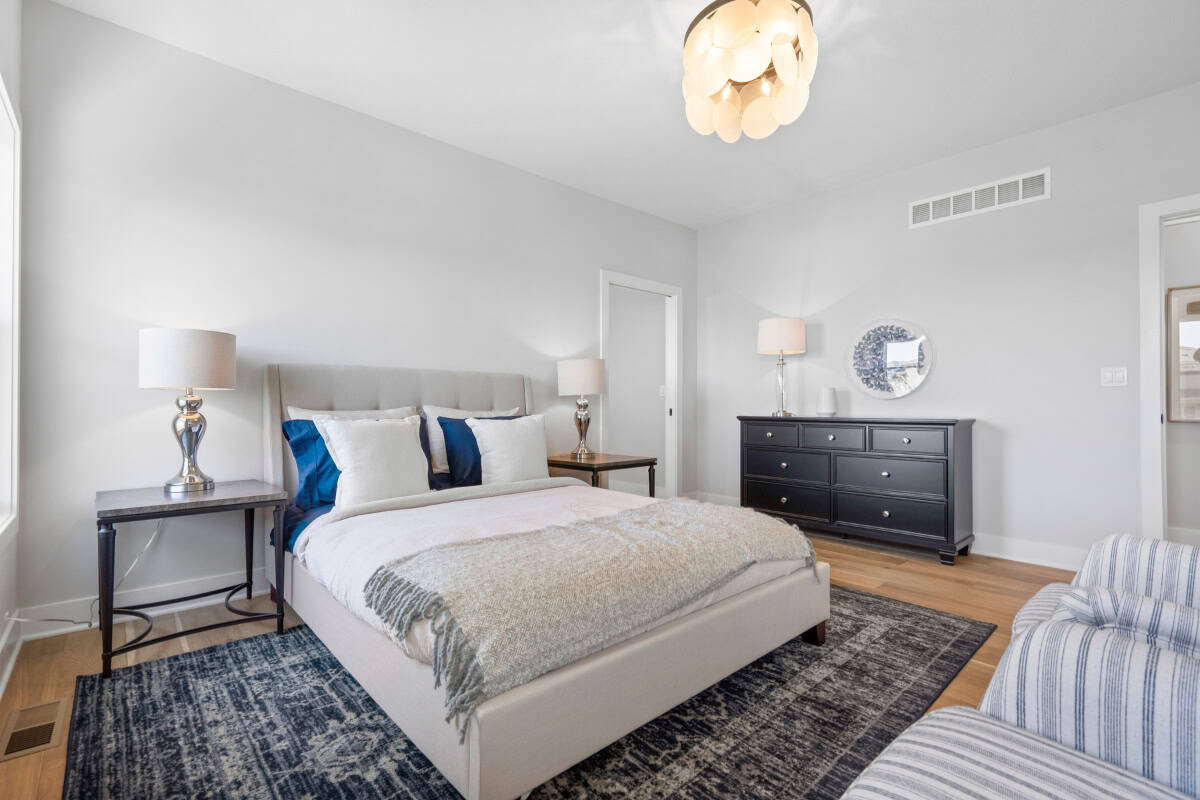Siena floor plan primary bedroom in Northwest Arkansas