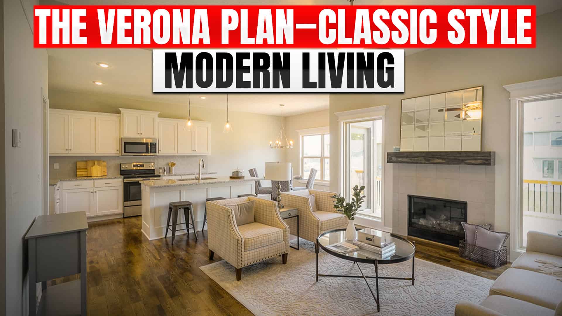 Verona Floor Plan With Classic Modern Style