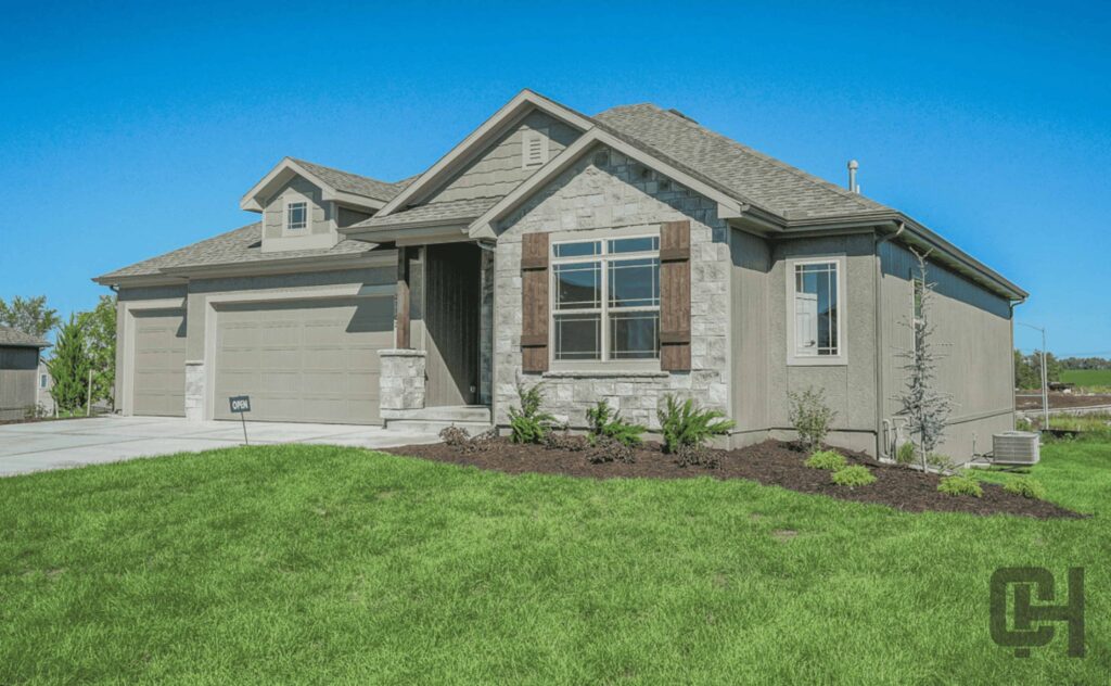 Verona II Exterior Angle View By Comerio Homes In Northwest Arkansas