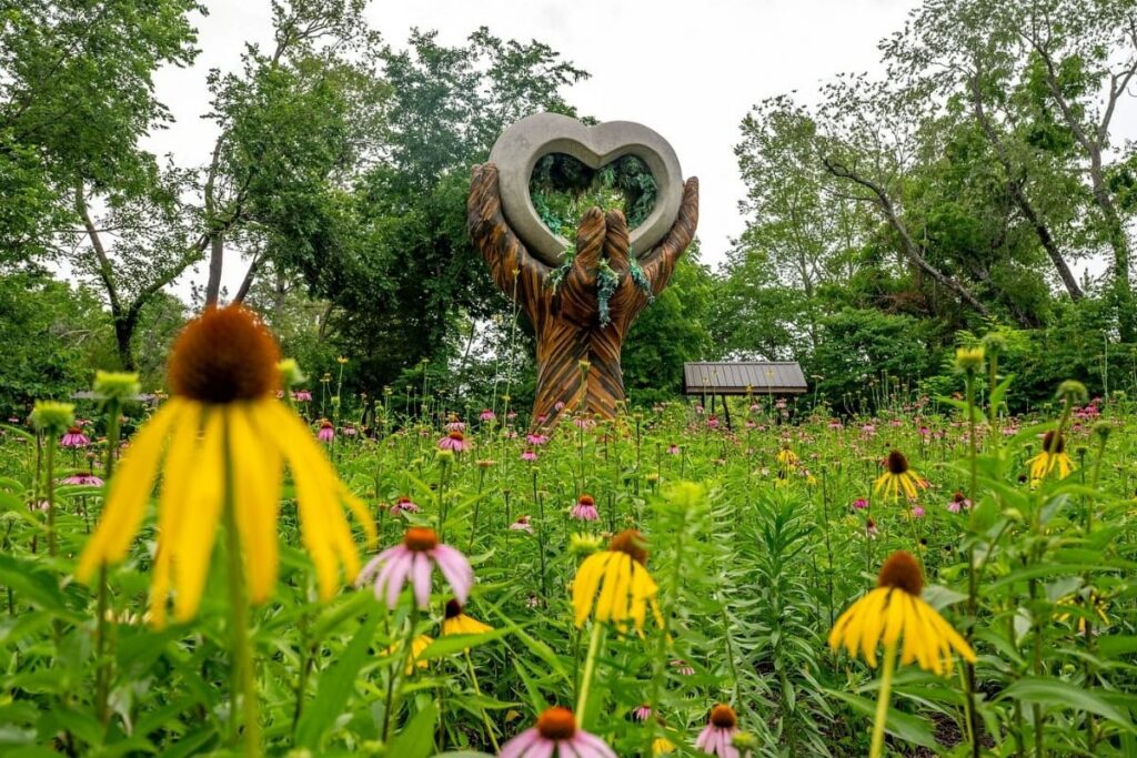 Compton Gardens Nature Park In Bentonville Arkansas