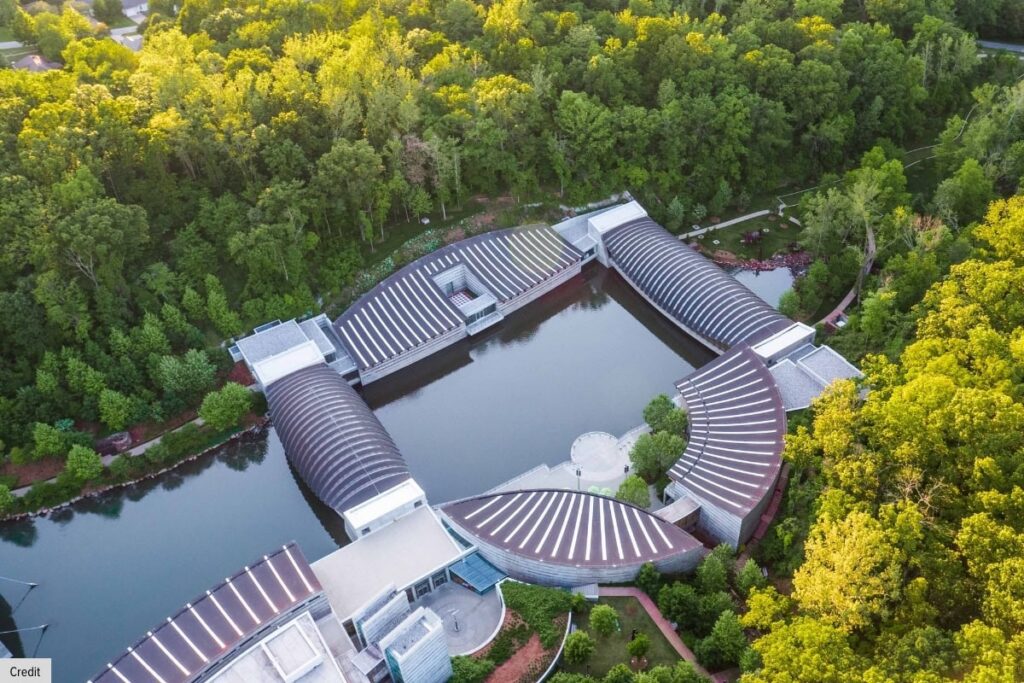 Crystal Bridges Museum Of American Art In Bentonville Arkansas