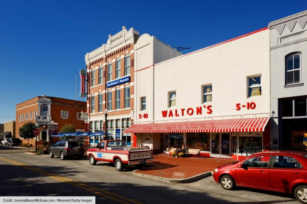 Walton’s 5 And 10 Store In Bentonville Arkansas