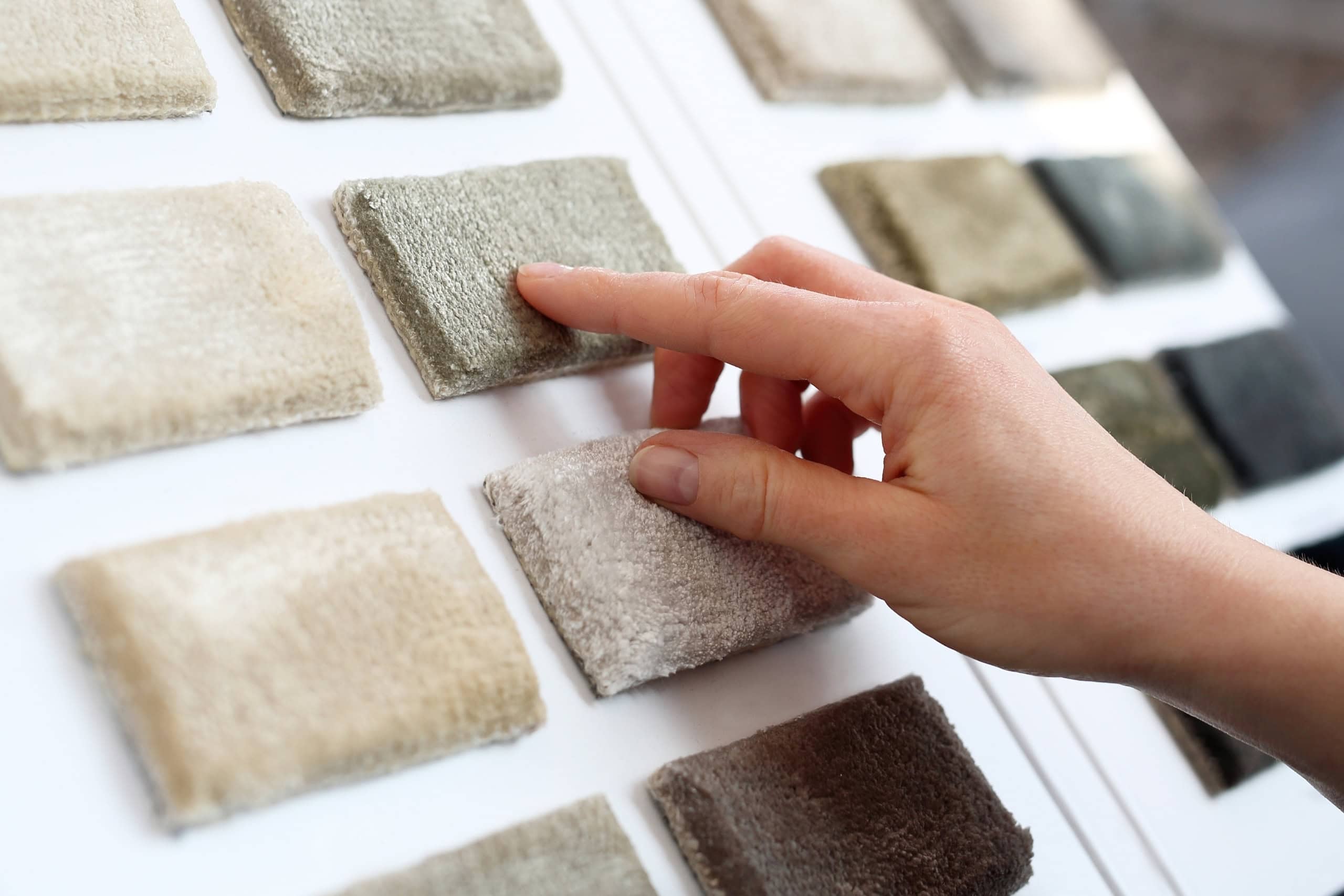 Selecting Carpet Samples For A New Home