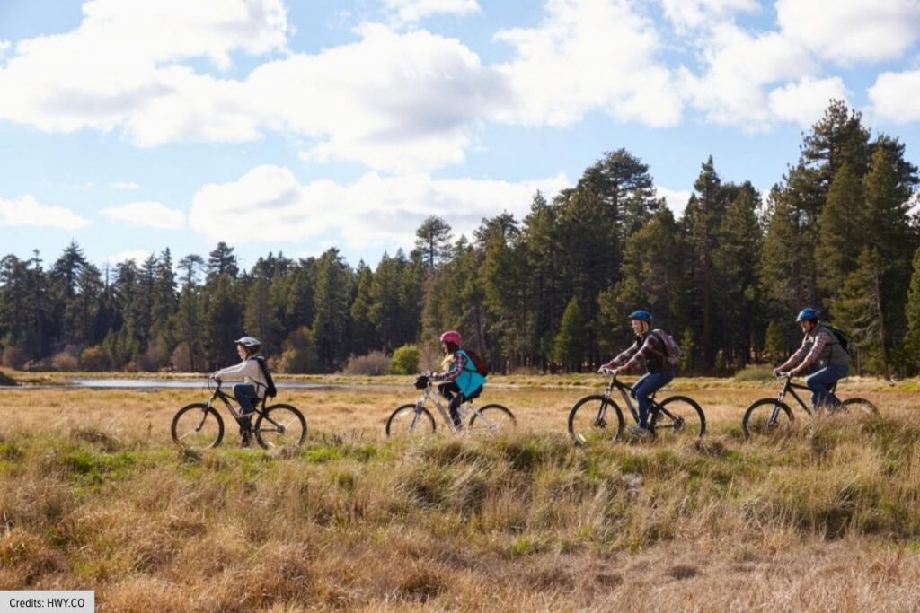 Mountain Biking On Coler Mountain Bike Preserve Near Centerton Arkansas