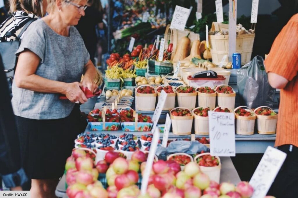 Local Farmers Market With Fresh Produce Near Centerton Arkansas