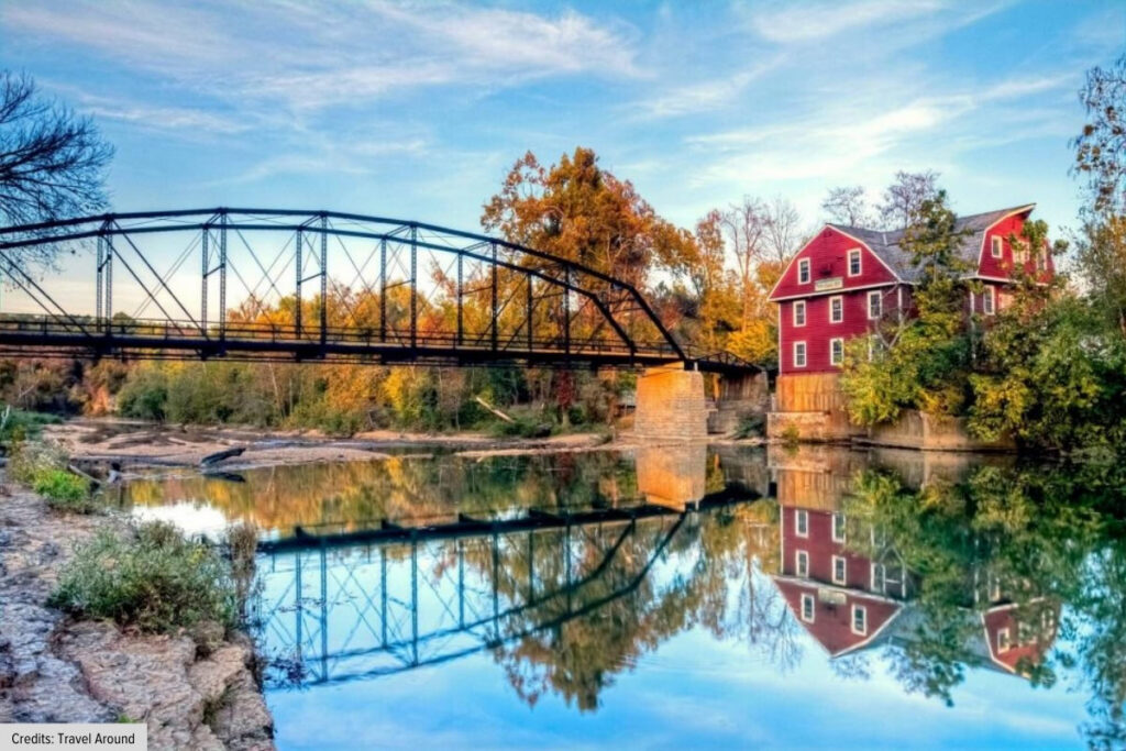 Historic War Eagle Mill Near Rogers Arkansas