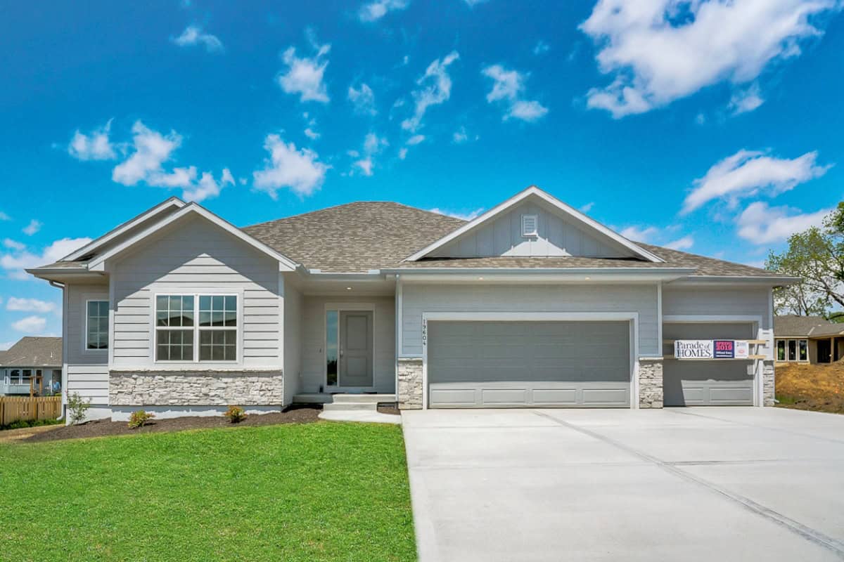 Exterior shot of the Verona home