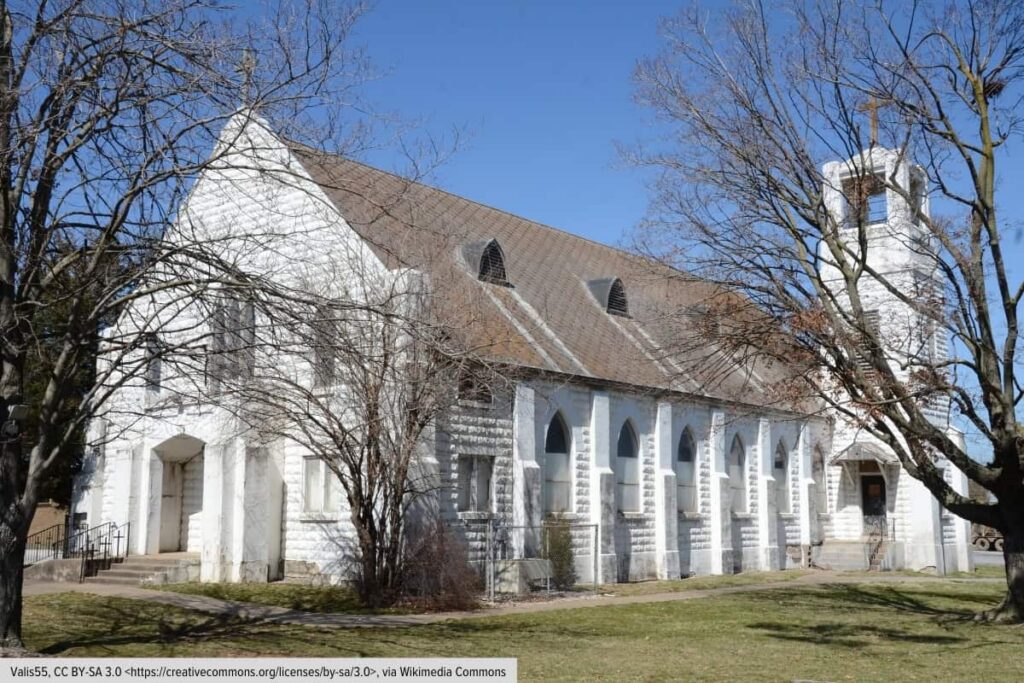 St. Joseph Catholic Church Historic Building In Tontitown Arkansas
